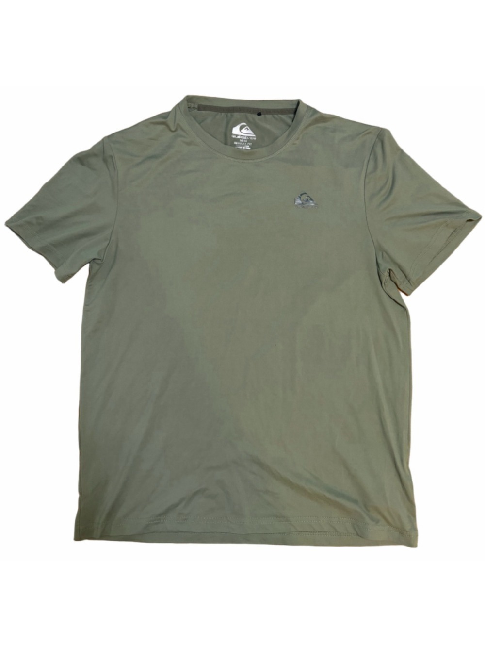 Quiksilver Men's Green Short Sleeve T-Shirt Size Medium